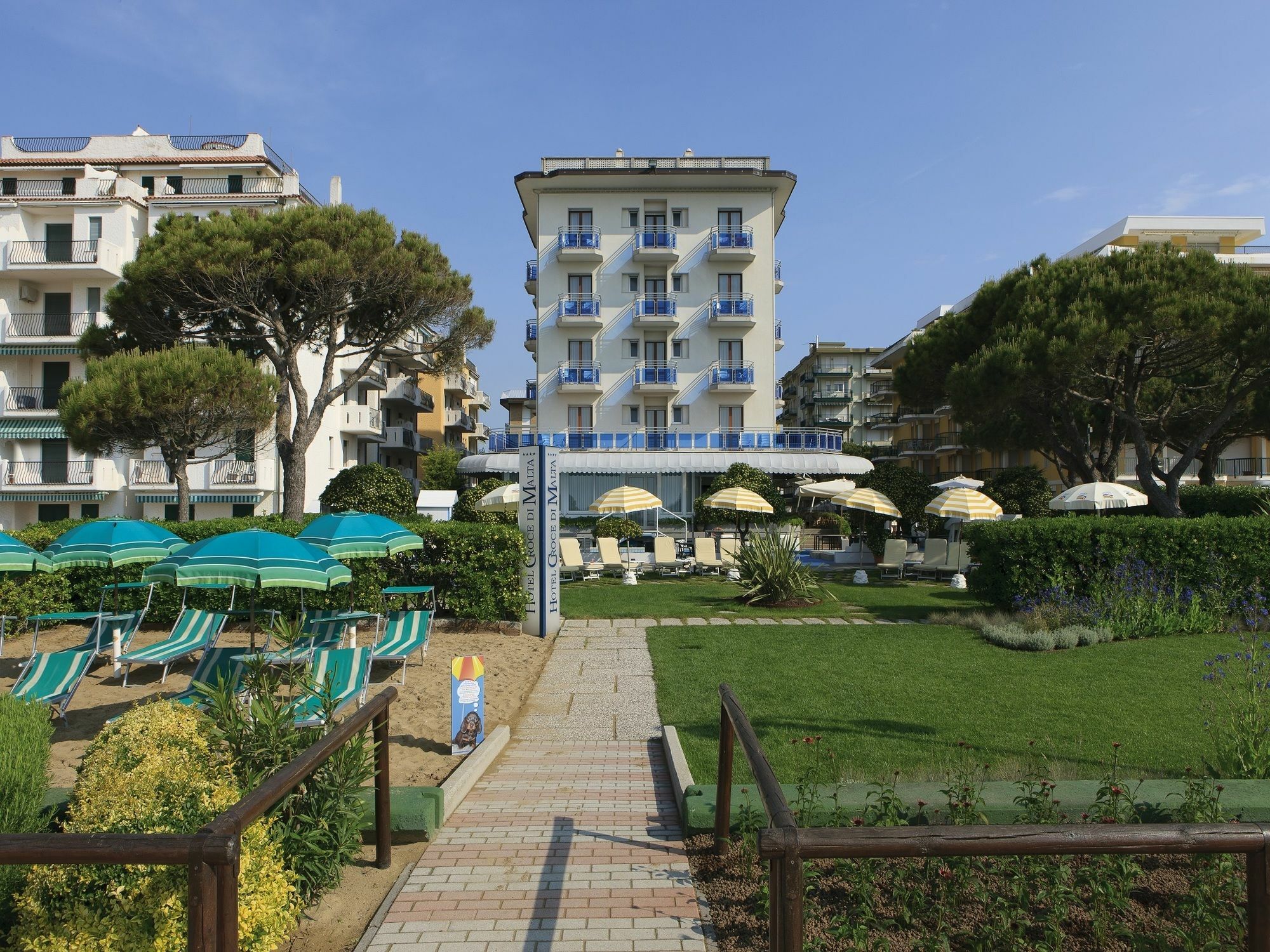 Hotel Croce Di Malta Lido di Jesolo Ngoại thất bức ảnh